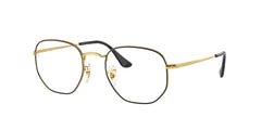 0RX6448 - Ray - Ban Vista - Black - (Black On Gold 3175) - 48 - 21 - 145 MM - Ardor Eyewear 7895653291843