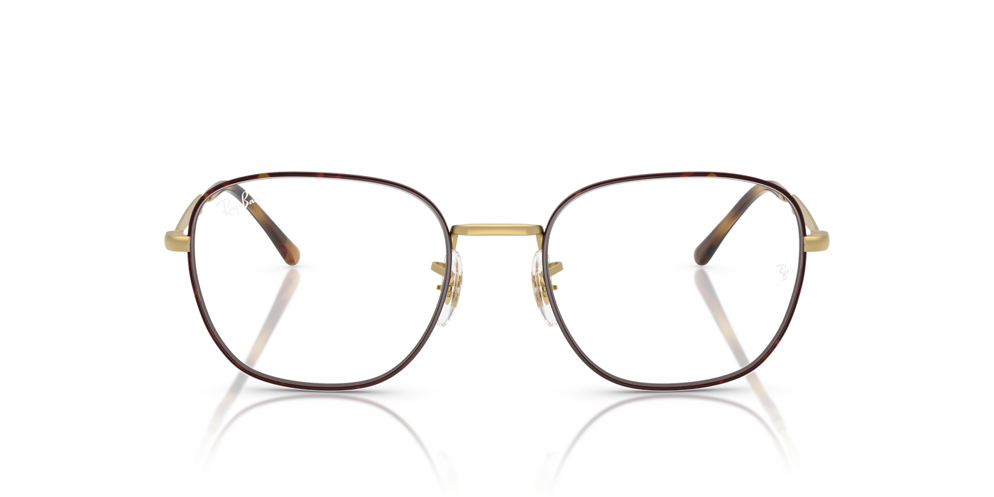 Ray-Ban Vista RX6534 Matt Havana On Matt Arista Gold 8056262413944