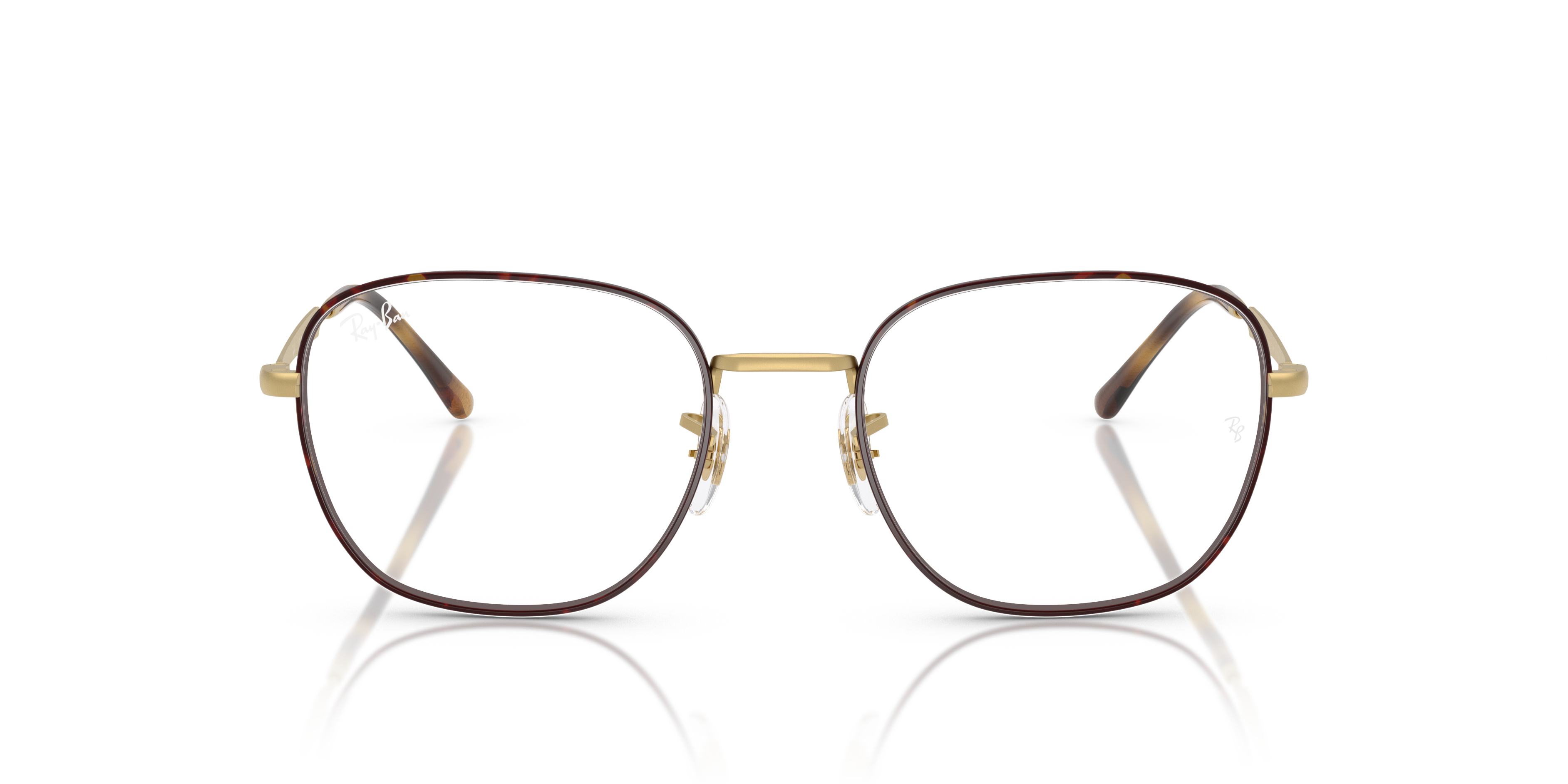 Ray-Ban Vista RX6534 Matt Havana On Matt Arista Gold 8056262413944