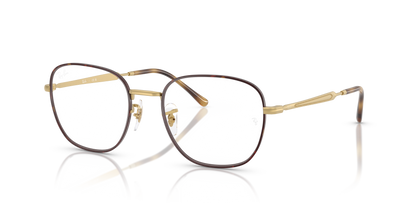 Ray-Ban Vista RX6534 Matt Havana On Matt Arista Gold 8056262413944