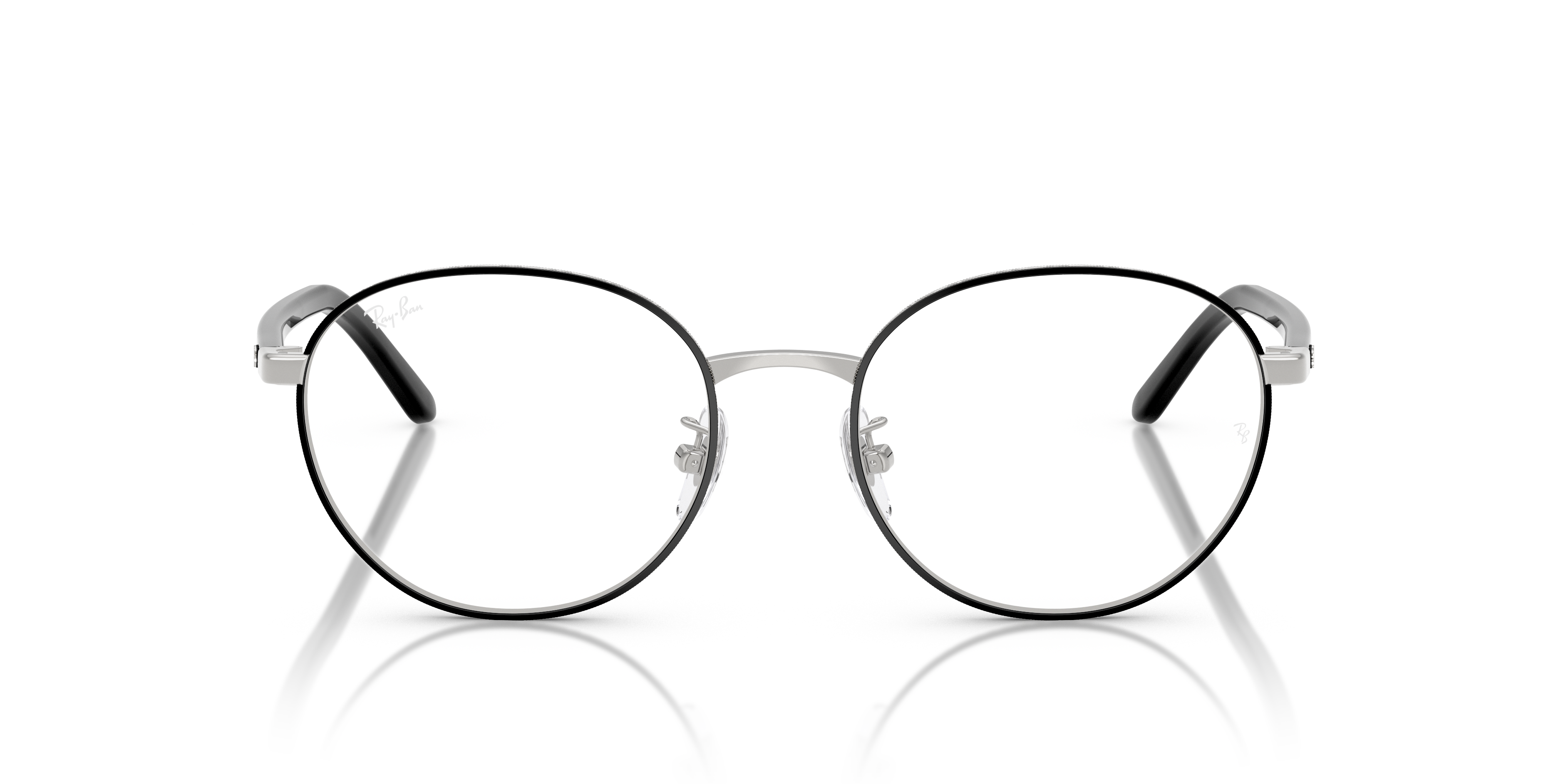 Ray-Ban Vista RX6538D Black On Silver 8056262461167