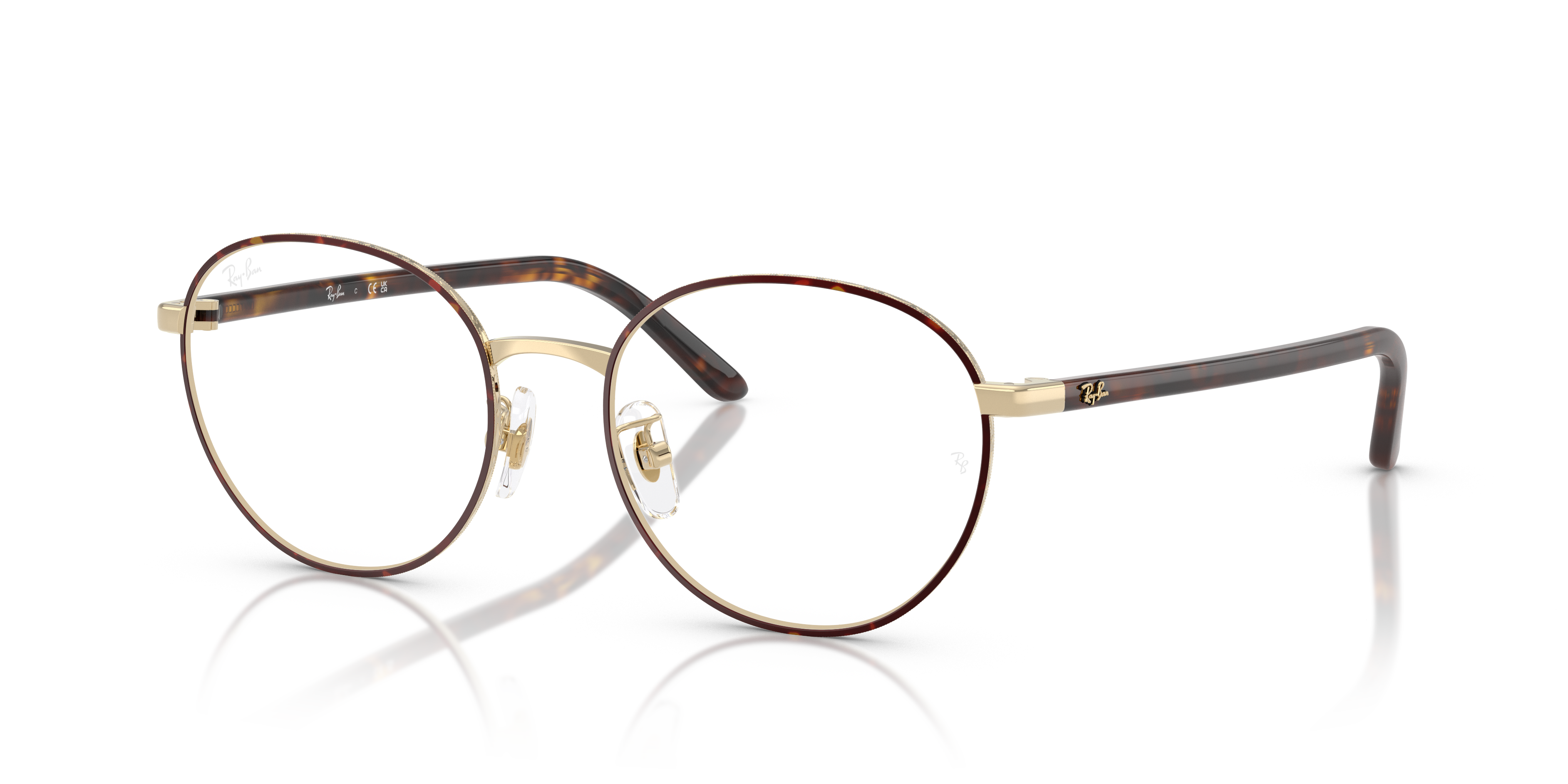 Ray-Ban Vista RX6538D Havana On Pale Gold 8056262461198
