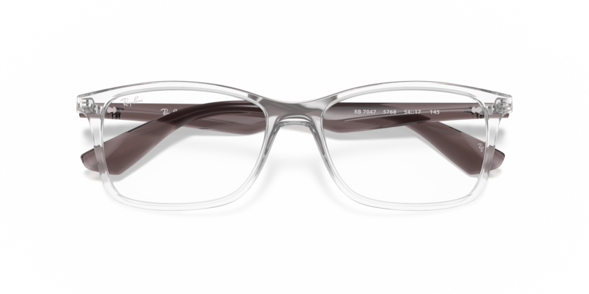 0RX7047 - Ray - Ban Vista - Transparent - (Transparent 5768) - 54 - 17 - 140 MM - Ardor Eyewear 8053672833409