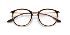 0RX7140 - Ray - Ban Vista - Brown - (Striped Havana 5687) - 49 - 20 - 150 MM - Ardor Eyewear 8053672822595