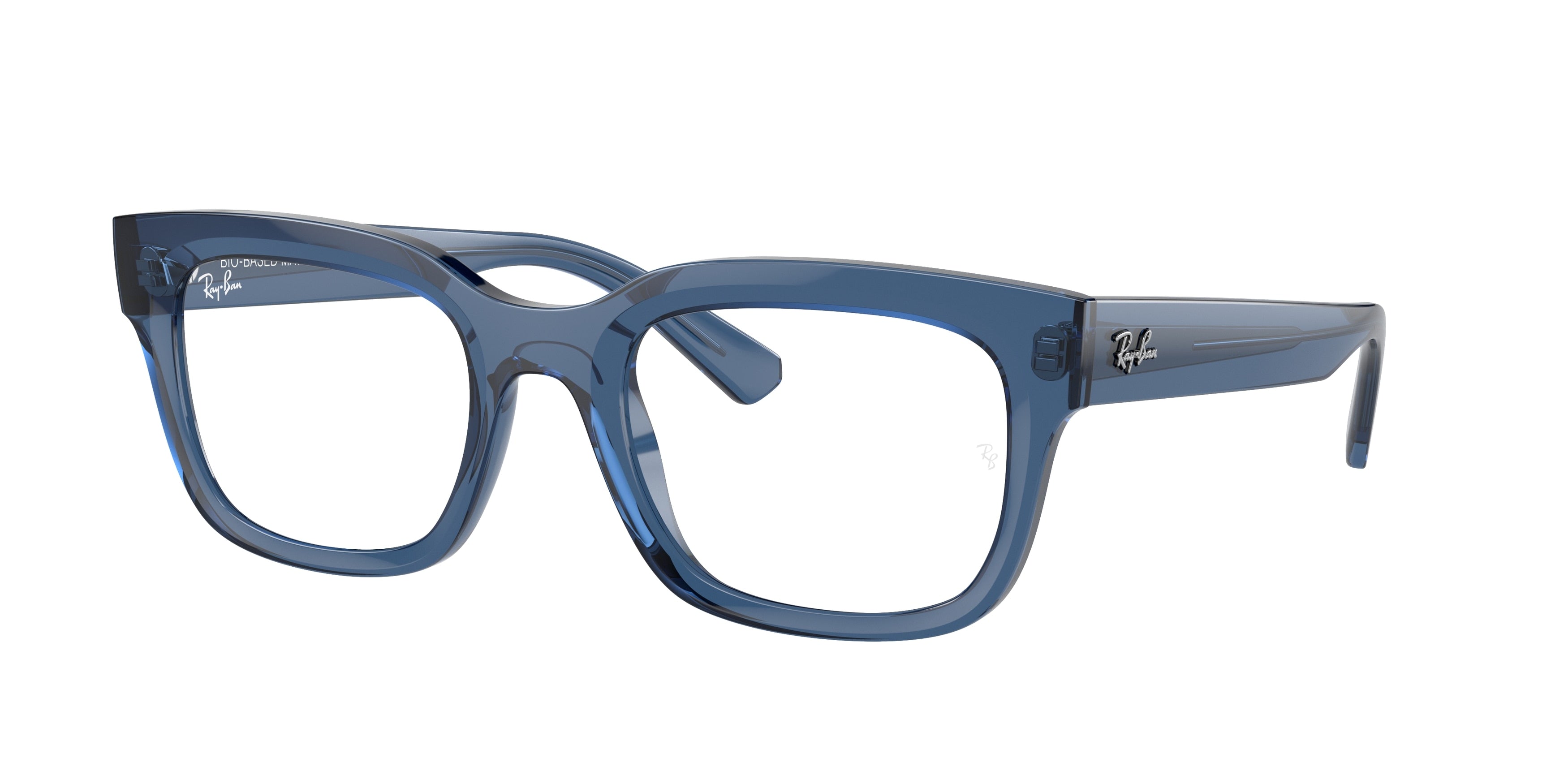 0RX7217 - Ray - Ban Vista - Blue - (Transparent Dark Blue 8266) - 52 - 22 - 145 MM - Ardor Eyewear 8056597843003