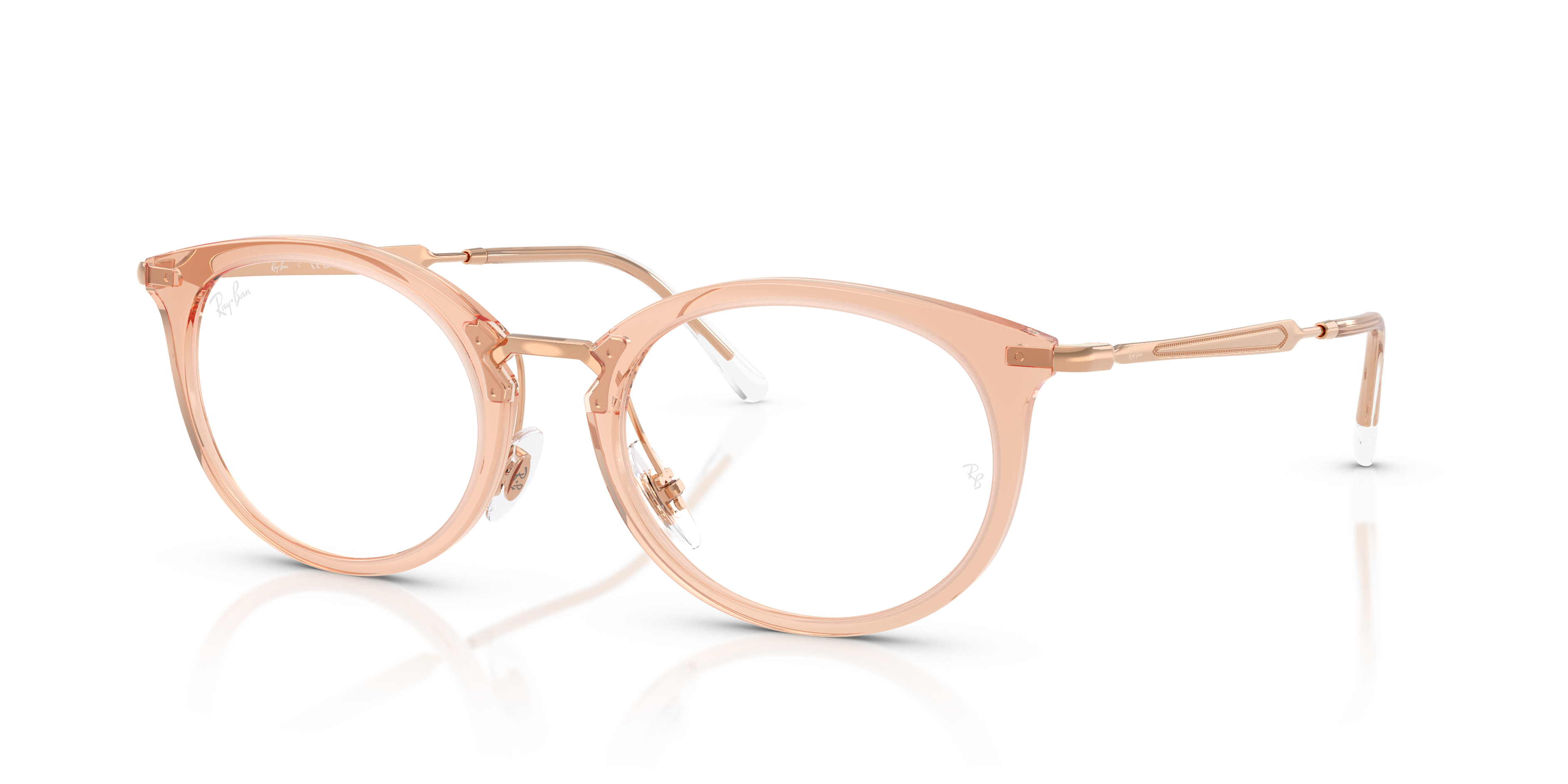 Ray-Ban Vista RX7255 Transparent Beige 8056262453759