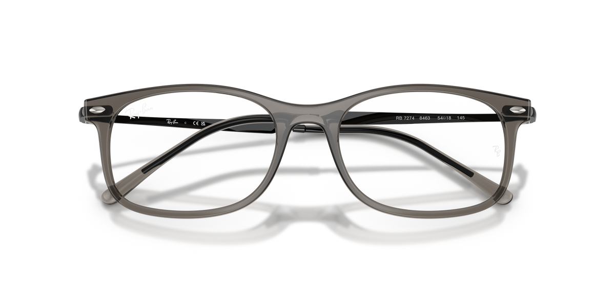 0RX7274 Transparent Grey close front view image 6 barcode 8056262971444