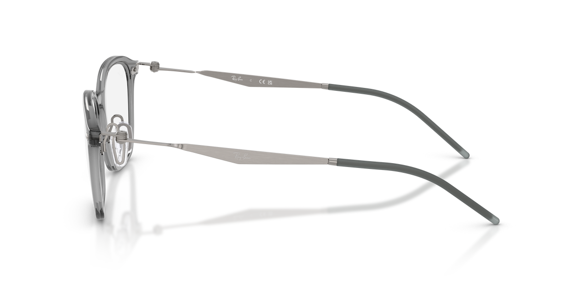 0RX7555 Transparent Grey side view image 2 barcode 8056262971574