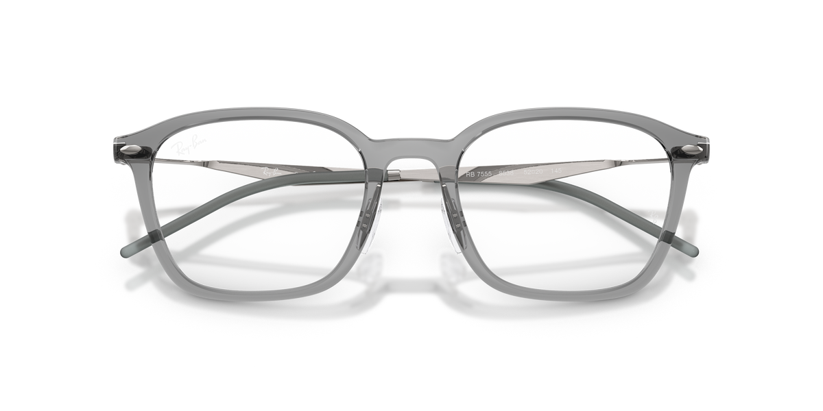 0RX7555 Transparent Grey close front view image 6 barcode 8056262971574