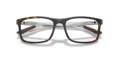 0RX8908 Matte Havana close front view image 6 barcode 8056262662458