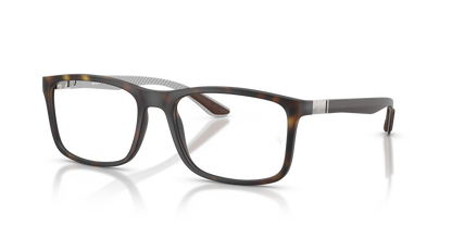 0RX8908 Matte Havana three quarter view image 1 barcode 8056262662465