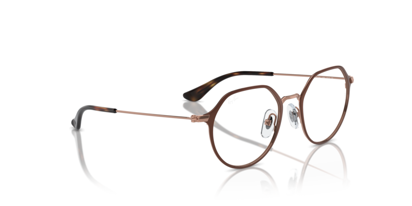 0RY1058 - Ray - Ban Junior Vista - Brown - (Brown On Rose Gold 4092) - 47 - 18 - 130 MM - Ardor Eyewear 8056262076002