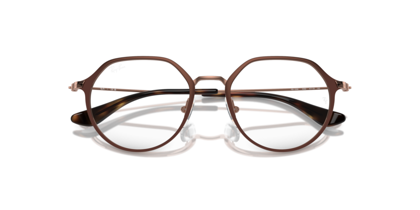 0RY1058 - Ray - Ban Junior Vista - Brown - (Brown On Rose Gold 4092) - 47 - 18 - 130 MM - Ardor Eyewear 8056262076002