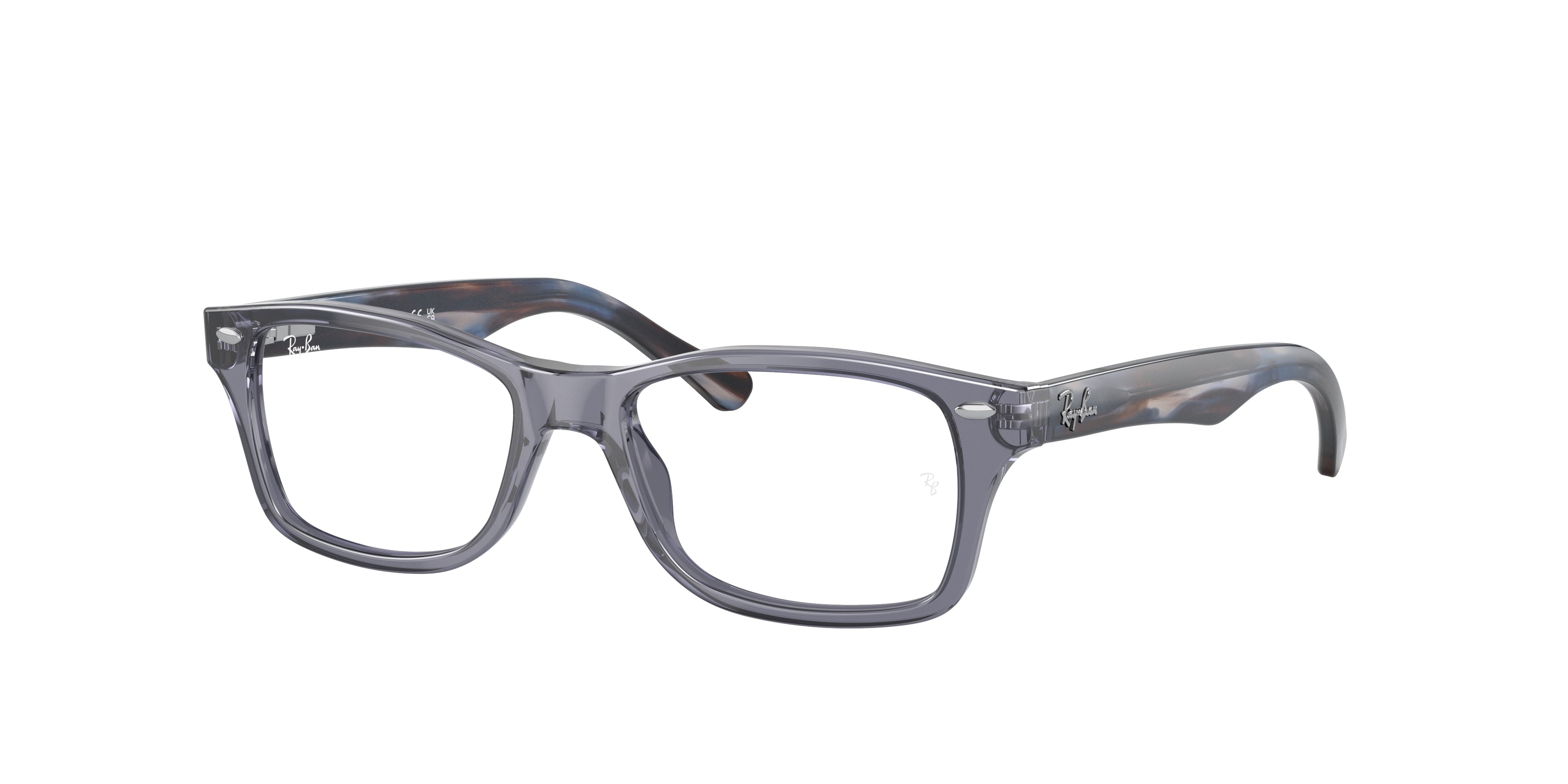 0RY1531 - Ray - Ban Junior Vista - Blue - (Transparent Blue 3924) - 48 - 16 - 130 MM - Ardor Eyewear 8056597751995