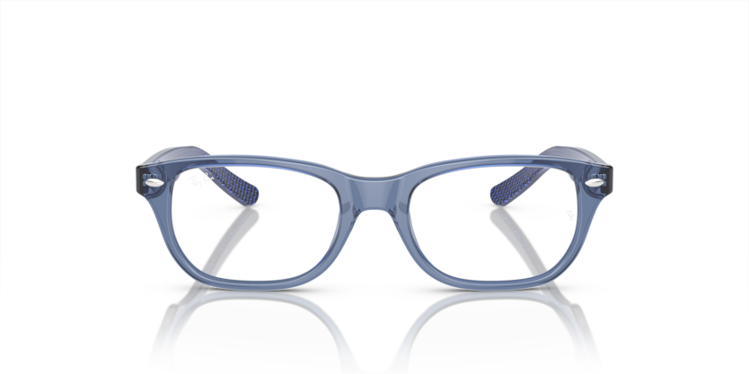 0RY1555 - Ray - Ban Junior Vista - Blue - (Transparent Blue 3977) - 48 - 16 - 130 MM - Ardor Eyewear 8056262165515