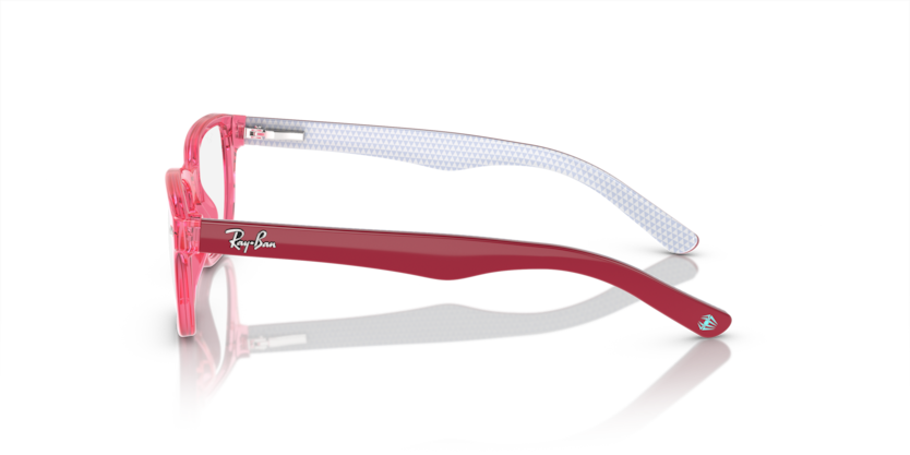 0RY1555 - Ray - Ban Junior Vista - Pink - (Transparent Pink 3978) - 48 - 16 - 130 MM - Ardor Eyewear 8056262165539