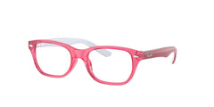 0RY1555 - Ray - Ban Junior Vista - Pink - (Transparent Pink 3978) - 48 - 16 - 130 MM - Ardor Eyewear 8056262165539