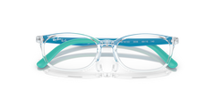 0RY1613D - Ray - Ban Junior Vista - Transparent - (Transparent 3938) - 49 - 16 - 140 MM - Ardor Eyewear 8056597848374