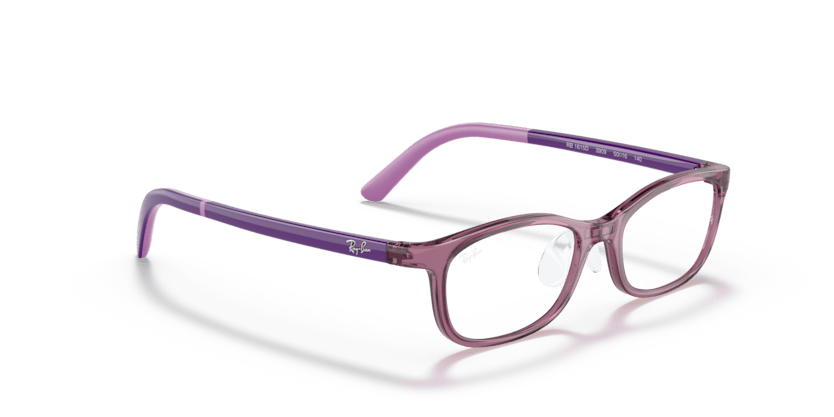 0RY1615D - Ray - Ban Junior Vista - Violet - (Transparent Purple 3909) - 48 - 16 - 140 MM - Ardor Eyewear 8056597685573