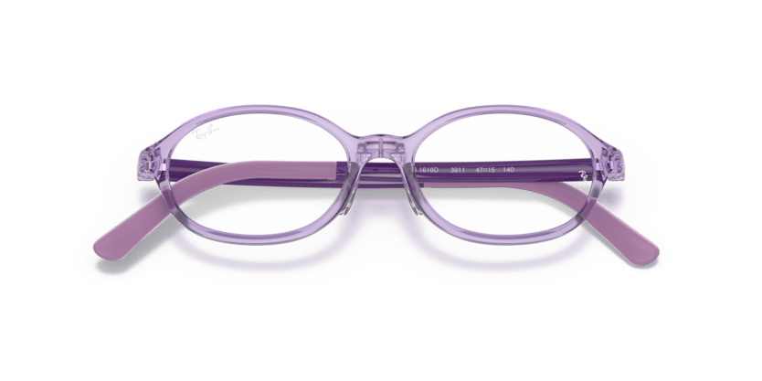 0RY1616D - Ray - Ban Junior Vista - Violet - (Transparent Purple 3911) - 45 - 15 - 140 MM - Ardor Eyewear 8056597690959