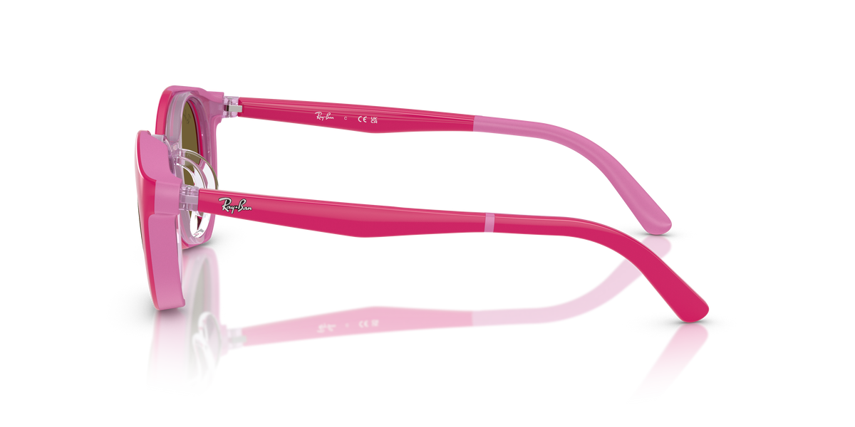 0RY1625DC Pink On Red 391273 Dark Brown) side view image 2 barcode 8056262081105
