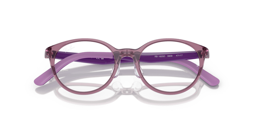 0RY1625D - Ray - Ban Junior Vista - Violet - (Transparent Purple 3909) - 47 - 17 - 140 MM - Ardor Eyewear 8056597846639