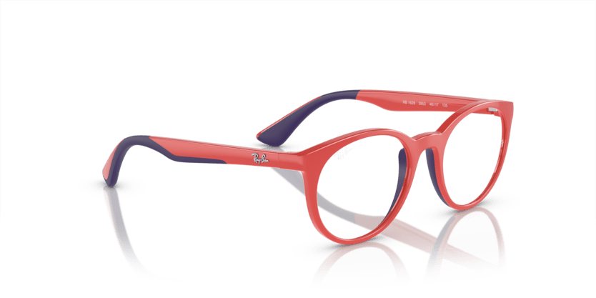 0RY1628 - Ray - Ban Junior Vista - Red - (Red On Blue 3953) - 46 - 17 - 135 MM - Ardor Eyewear 8056597941297