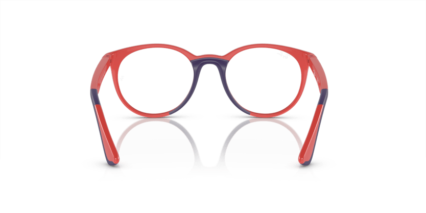 0RY1628 - Ray - Ban Junior Vista - Red - (Red On Blue 3953) - 46 - 17 - 135 MM - Ardor Eyewear 8056597941297