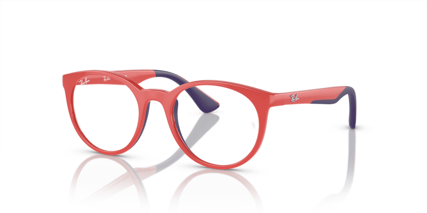 0RY1628 - Ray - Ban Junior Vista - Red - (Red On Blue 3953) - 46 - 17 - 135 MM - Ardor Eyewear 8056597941297