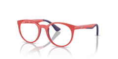 0RY1628 - Ray - Ban Junior Vista - Red - (Red On Blue 3953) - 46 - 17 - 135 MM - Ardor Eyewear 8056597941297