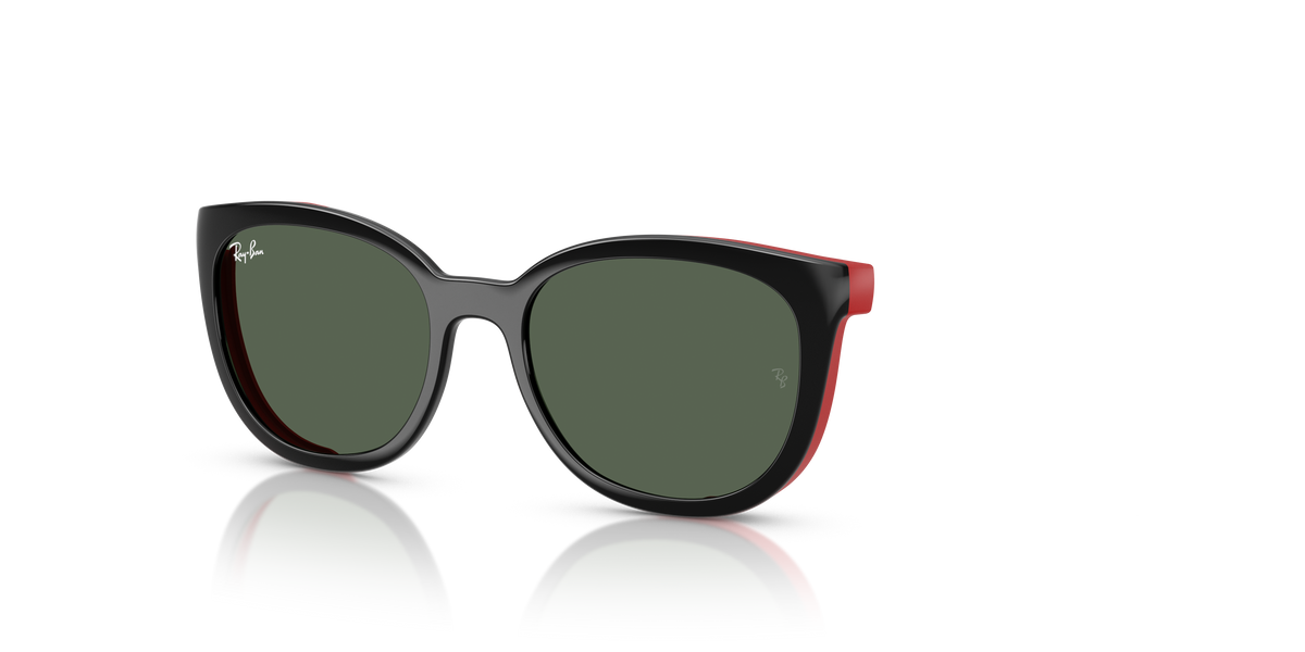 0RY1631C Black On Rubber Red 392871 Dark Green) three quarter view image 1 barcode 8056262284094