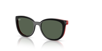 0RY1631C Black On Rubber Red 392871 Dark Green) three quarter view image 1 barcode 8056262284094