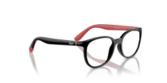 0RY1631 - Ray - Ban Junior Vista - Black - (Black On Red 3928) - 45 - 16 - 130 MM - Ardor Eyewear 8056262096895