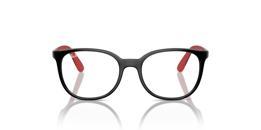 0RY1631 - Ray - Ban Junior Vista - Black - (Black On Red 3928) - 45 - 16 - 130 MM - Ardor Eyewear 8056262096895