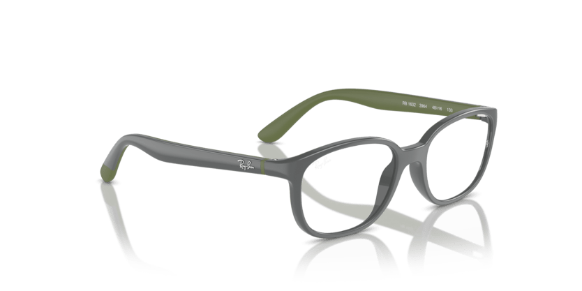 0RY1632 - Ray - Ban Junior Vista - Grey - (Dark Grey On Green 3964) - 46 - 16 - 130 MM - Ardor Eyewear 8056262047668