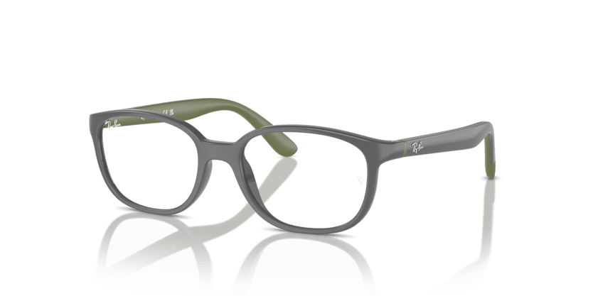 0RY1632 - Ray - Ban Junior Vista - Grey - (Dark Grey On Green 3964) - 46 - 16 - 130 MM - Ardor Eyewear 8056262047668