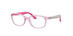 0RY1632 - Ray - Ban Junior Vista - Pink - (Transparent Pink 3976) - 46 - 16 - 130 MM - Ardor Eyewear 8056262140826