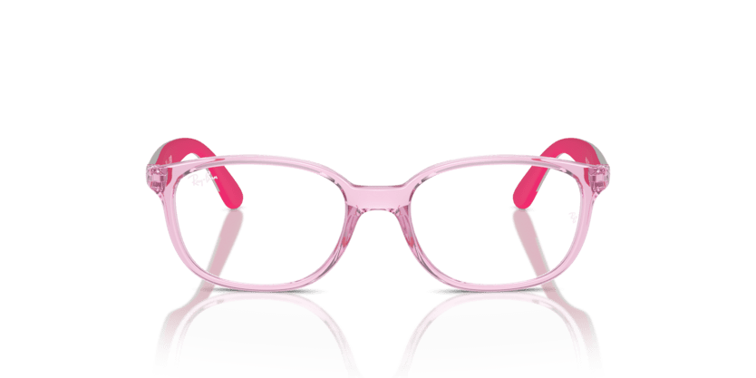 0RY1632 - Ray - Ban Junior Vista - Pink - (Transparent Pink 3976) - 46 - 16 - 130 MM - Ardor Eyewear 8056262140826