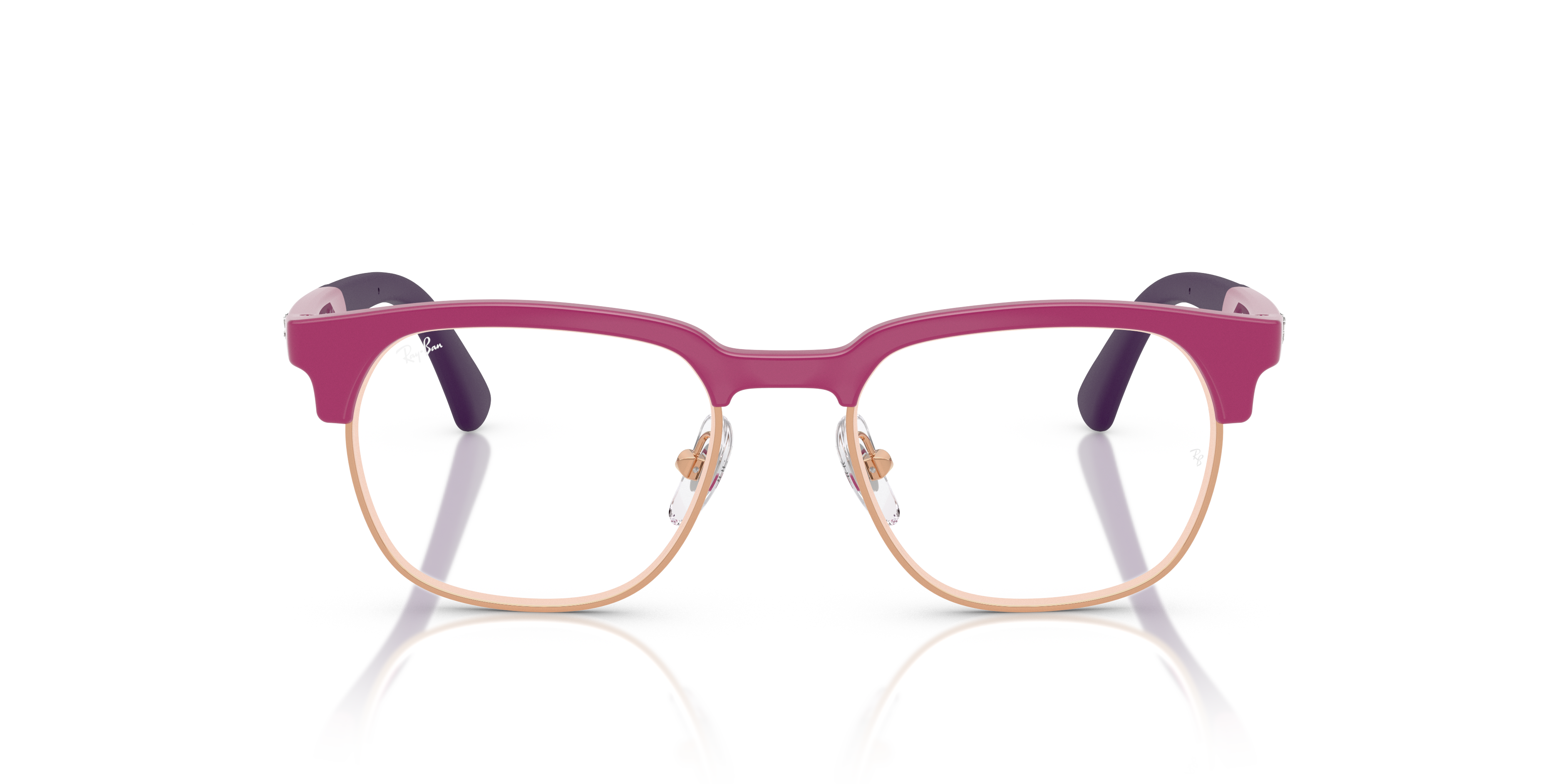 Ray-Ban Junior Vista RY1641 Violet (Fucsia On Rose Gold - 3933) 8056262419373