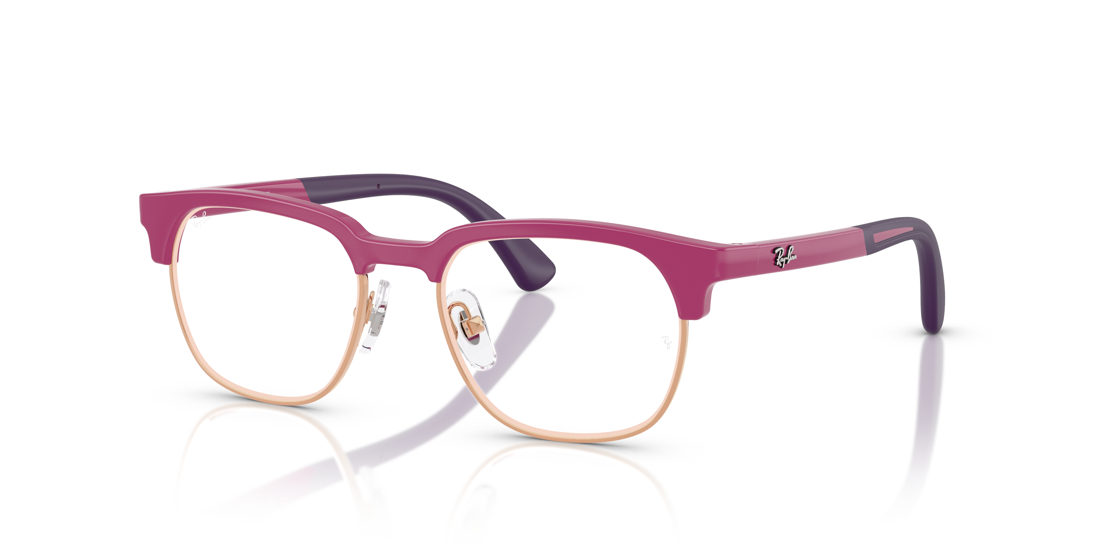 Ray-Ban Junior Vista RY1641 Violet (Fucsia On Rose Gold - 3933) 8056262419373