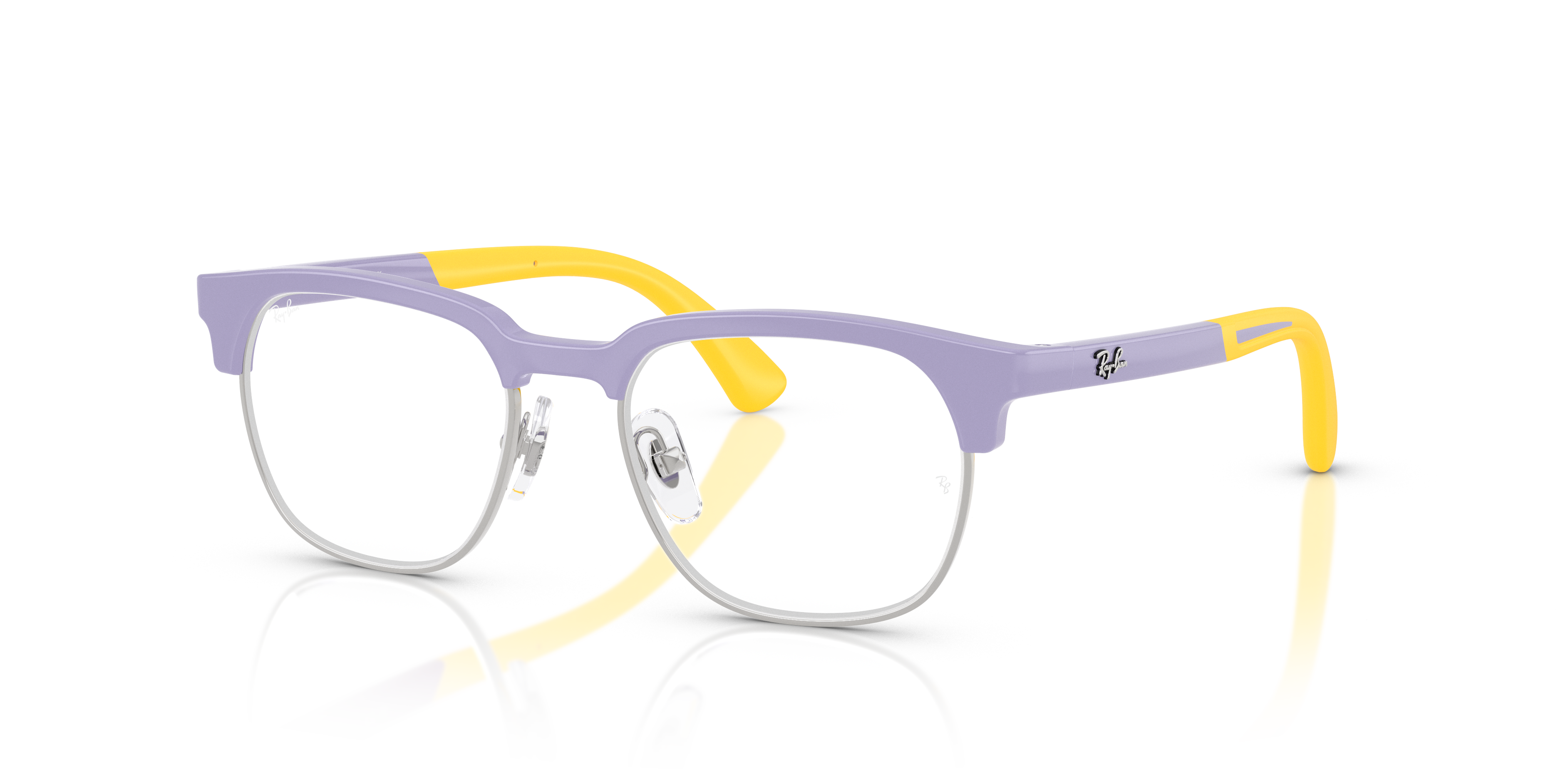 Ray-Ban Junior Vista RY1641 Violet (Lilac On Silver - 7506) 8056262419427