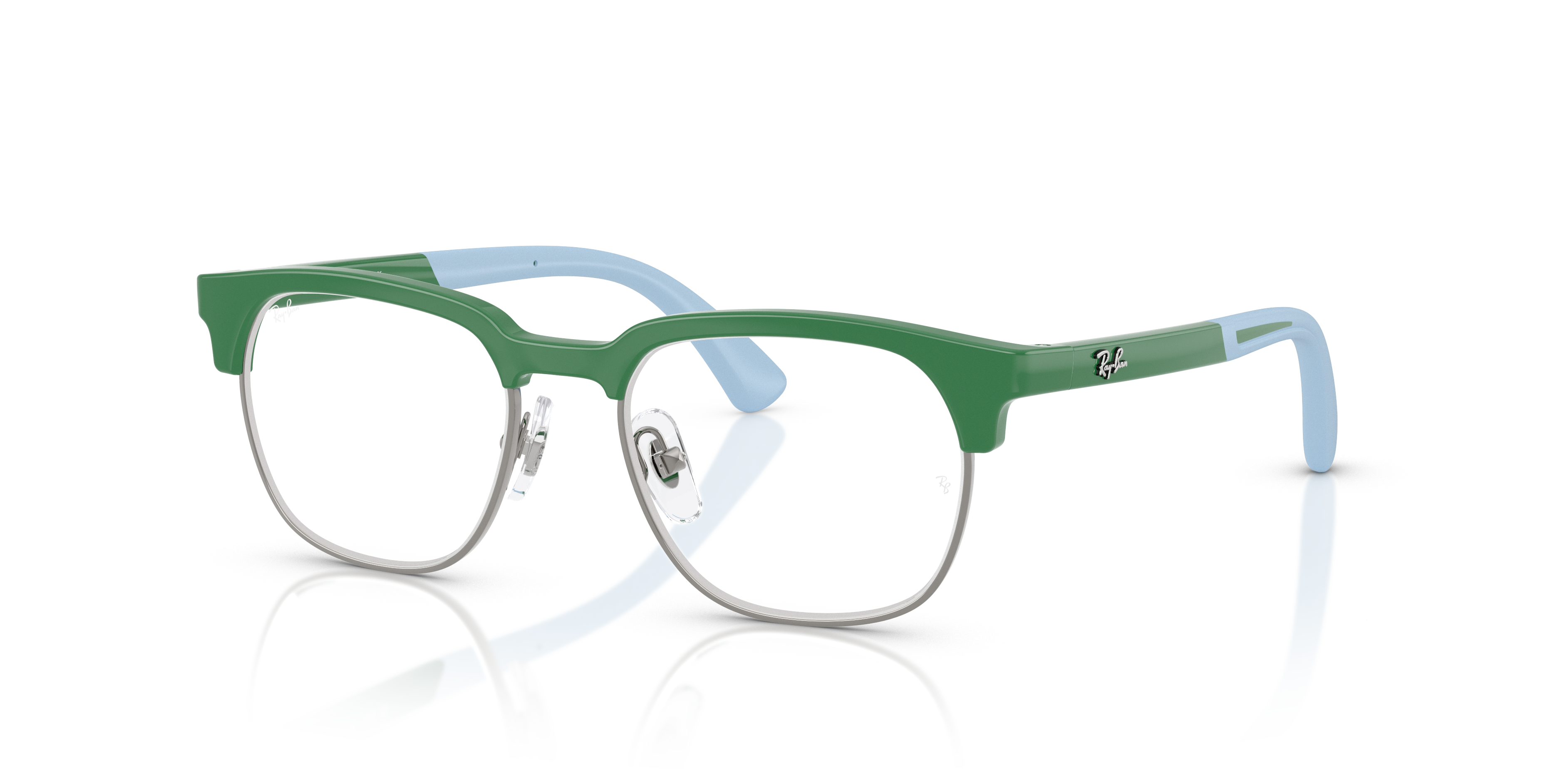 Ray-Ban Junior Vista RY1641 Green (Green On Gunmetal - 7507) 8056262419434