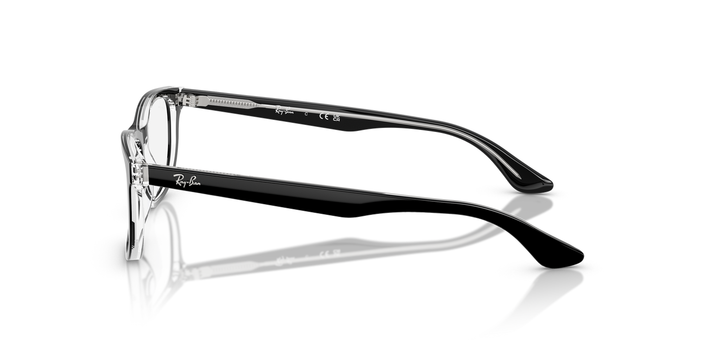 Ray-Ban Junior Vista RY1642 Black (Black On Transparent - 3529) 8056262418642