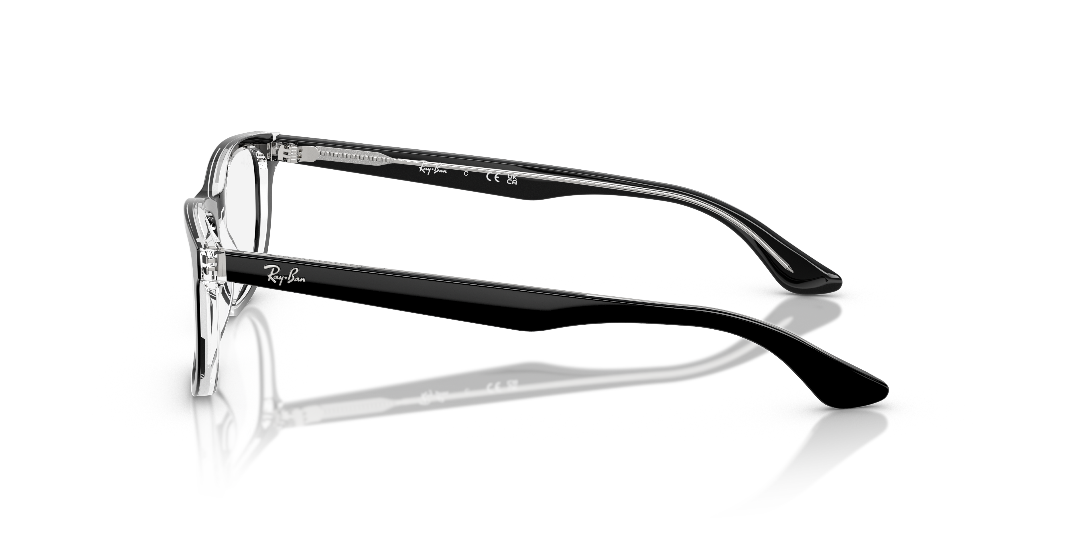 Ray-Ban Junior Vista RY1642 Black (Black On Transparent - 3529) 8056262418642