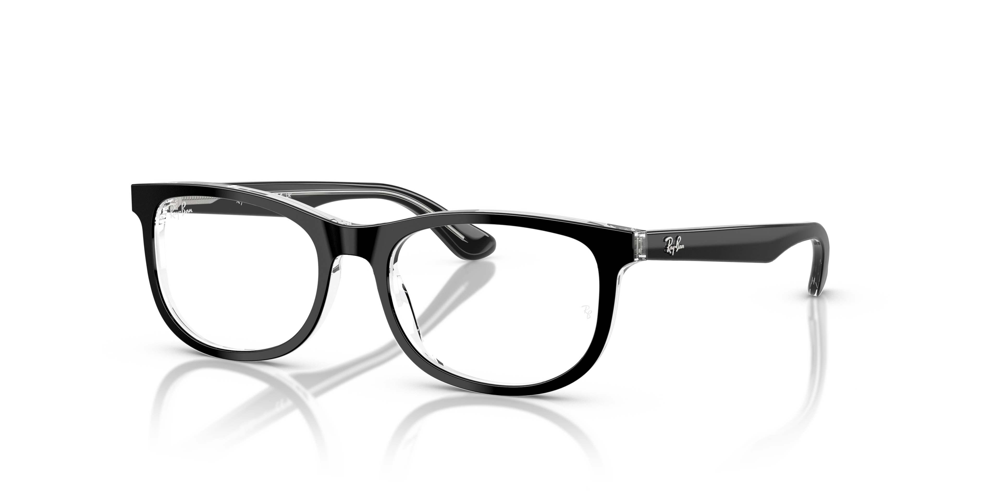 Ray-Ban Junior Vista RY1642 Black (Black On Transparent - 3529) 8056262418642