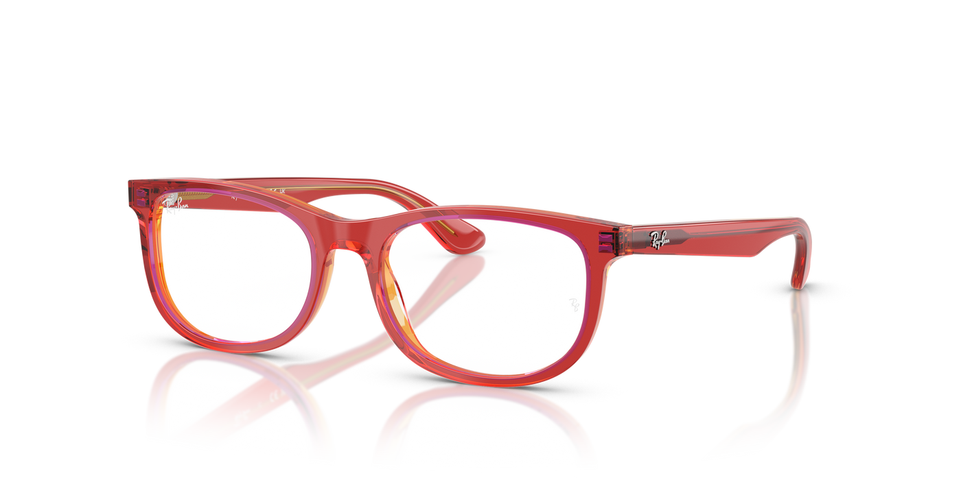 Ray-Ban Junior Vista RY1642 Red (Transparent Red & Yellow - 3998) 8056262418710
