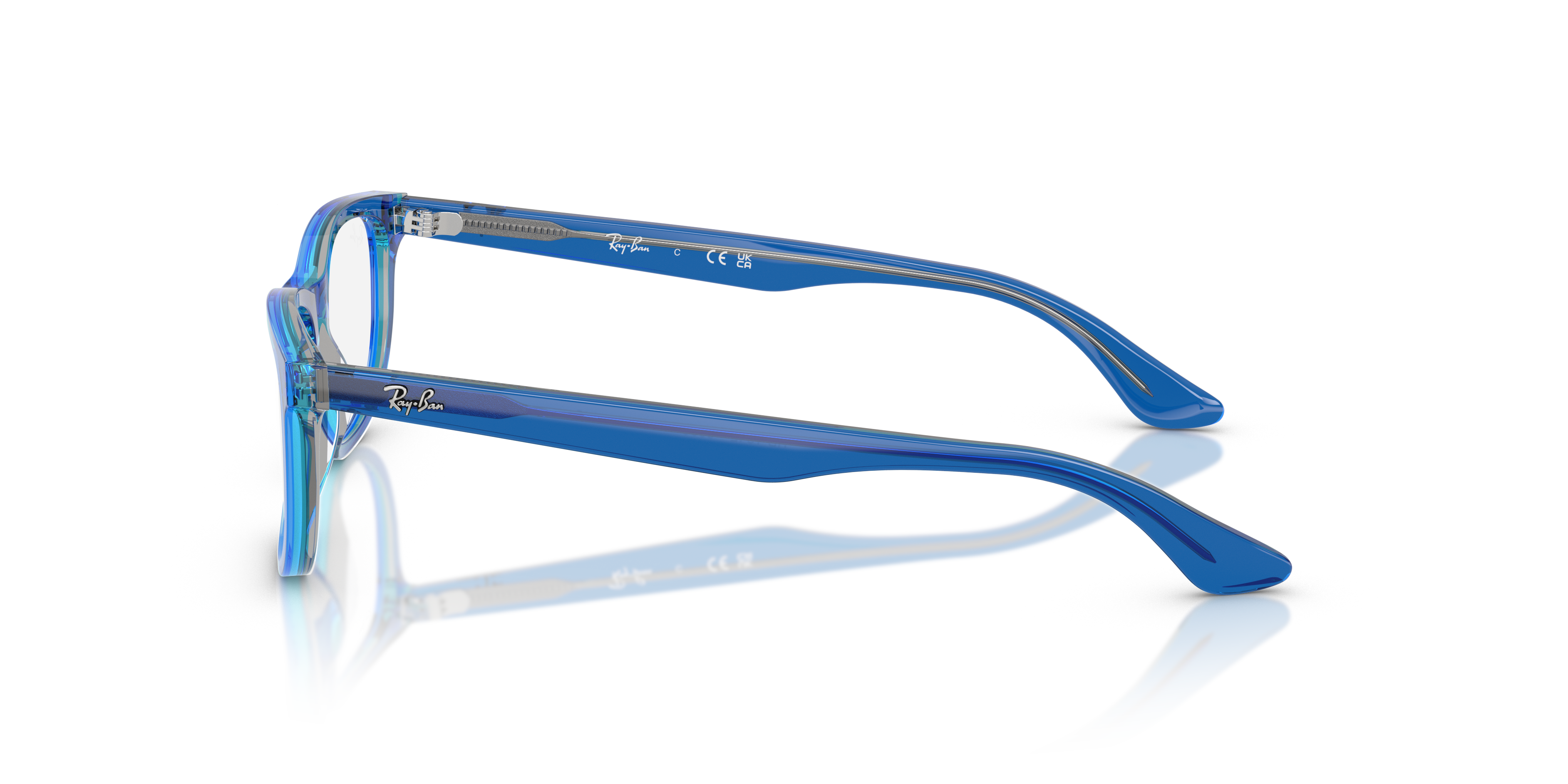 Ray-Ban Junior Vista RY1642 Blue (Transparent Blue & Grey - 3999) 8056262418727