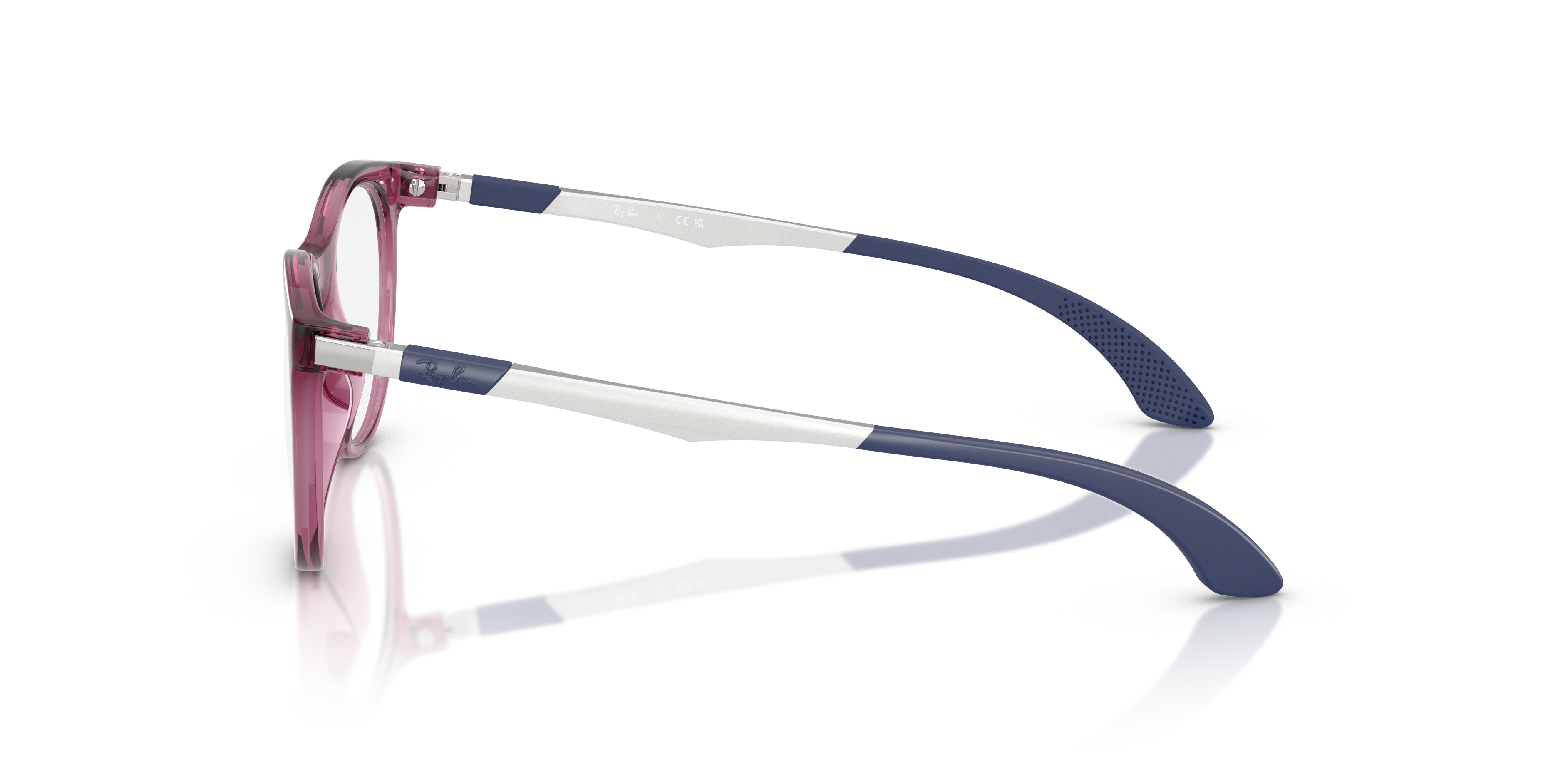 Ray-Ban Junior Vista RY9082V Violet (Transparent Violet - 7504) 8056262419038