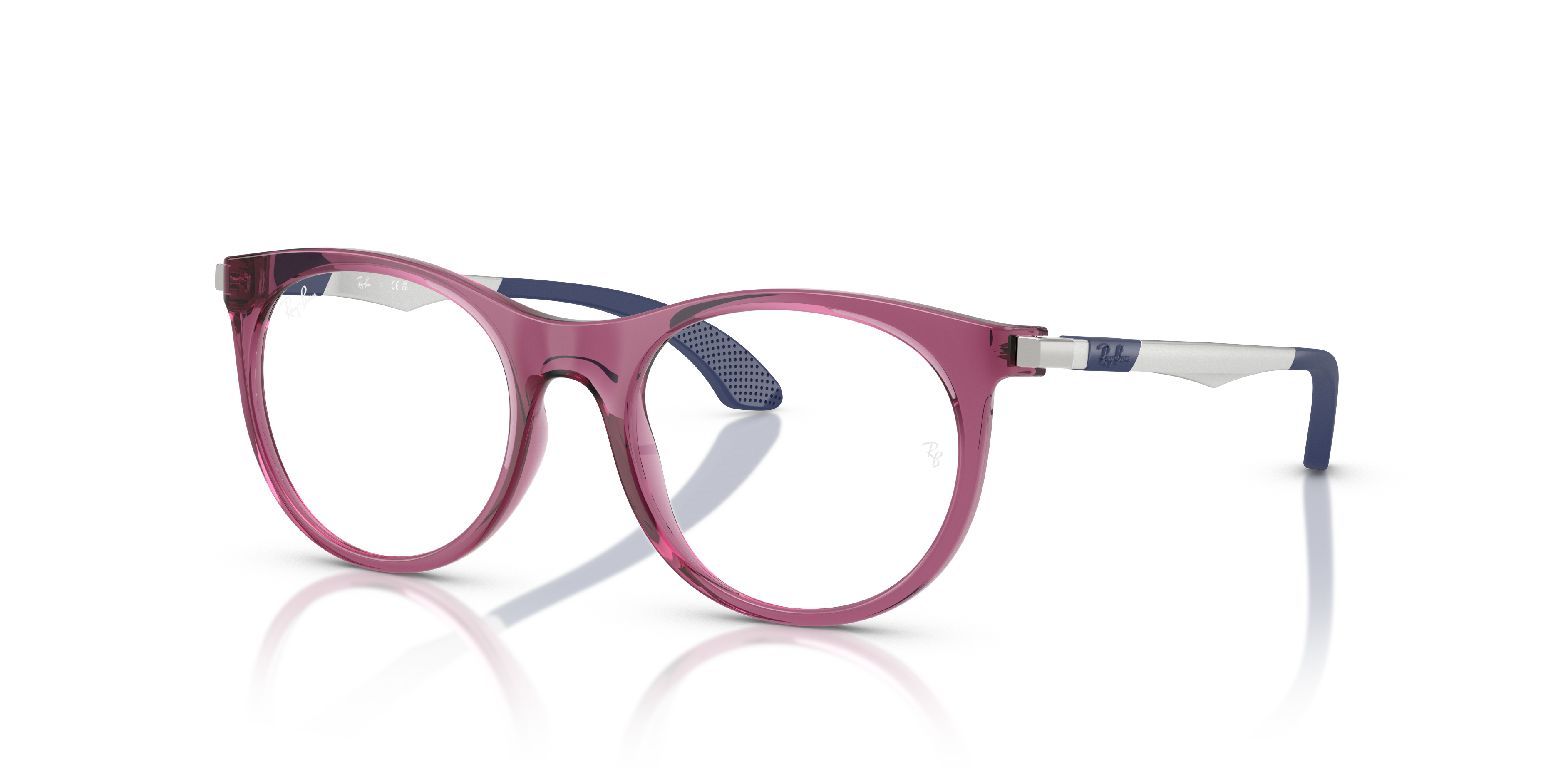 Ray-Ban Junior Vista RY9082V Violet (Transparent Violet - 7504) 8056262419038