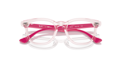 0RY9098V - Ray - Ban Junior Vista - Pink - (Transparent Pink 3975) - 43 - 18 - 130 MM - Ardor Eyewear 8056262132739